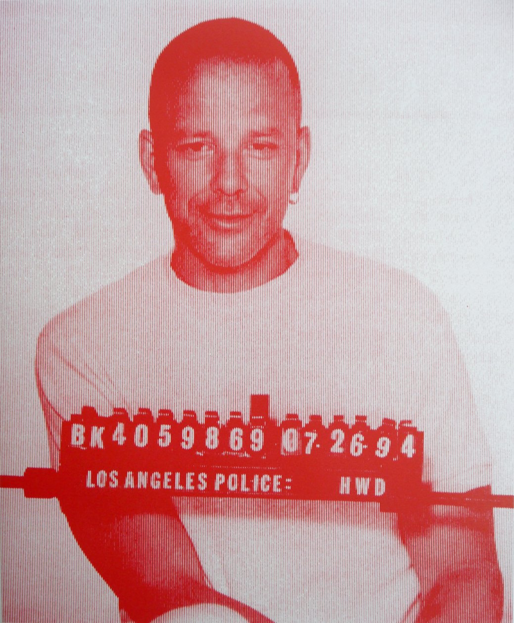 Mickey Rourke II (szitanyomás papírra) alkotó: David Studwell
