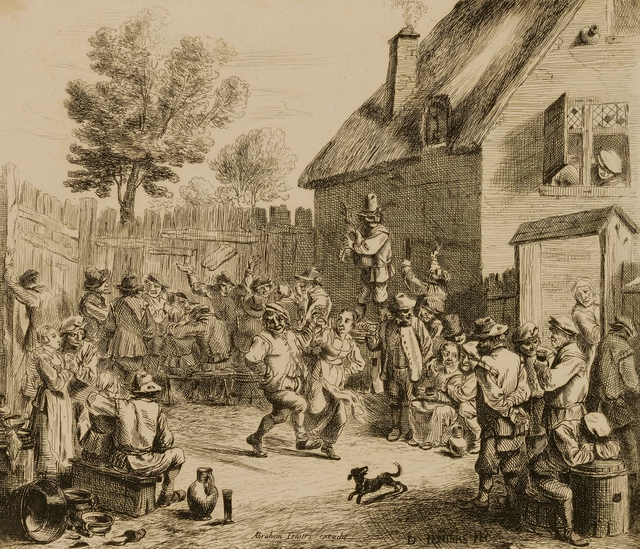 Nászéjszakai fesztivál alkotó: David Teniers
