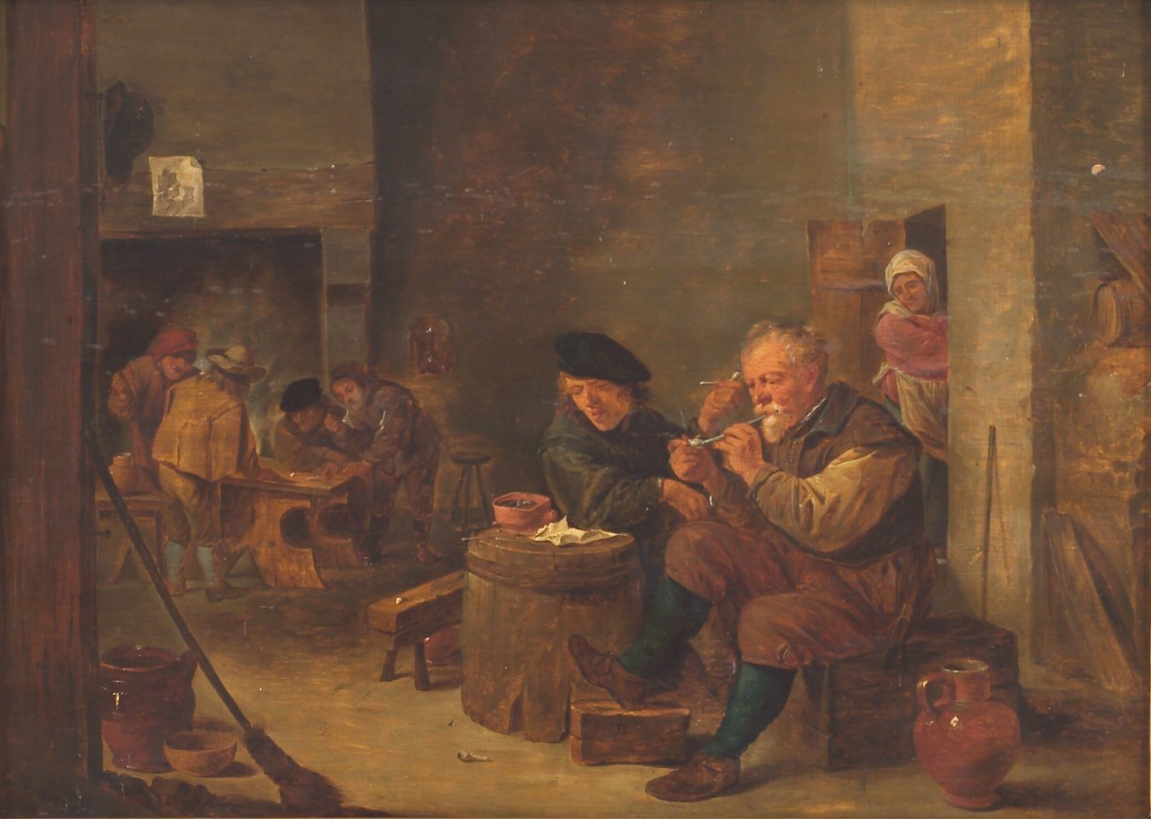 A fogadó alkotó: David Teniers II
