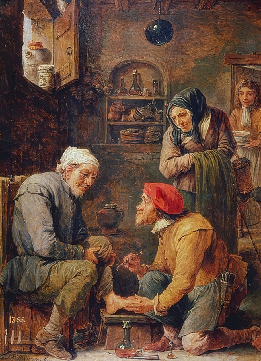 Sebészet alkotó: David Teniers the Elder