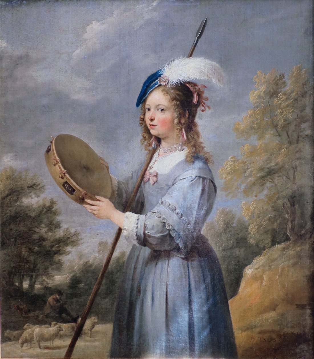 Pásztorlány alkotó: David Teniers the Younger