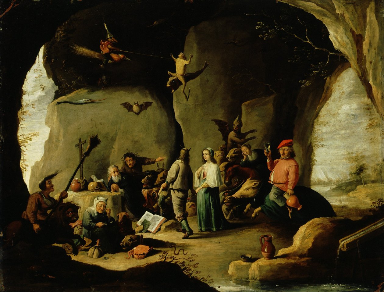 Szent Antal megkísértése alkotó: David Teniers the Younger