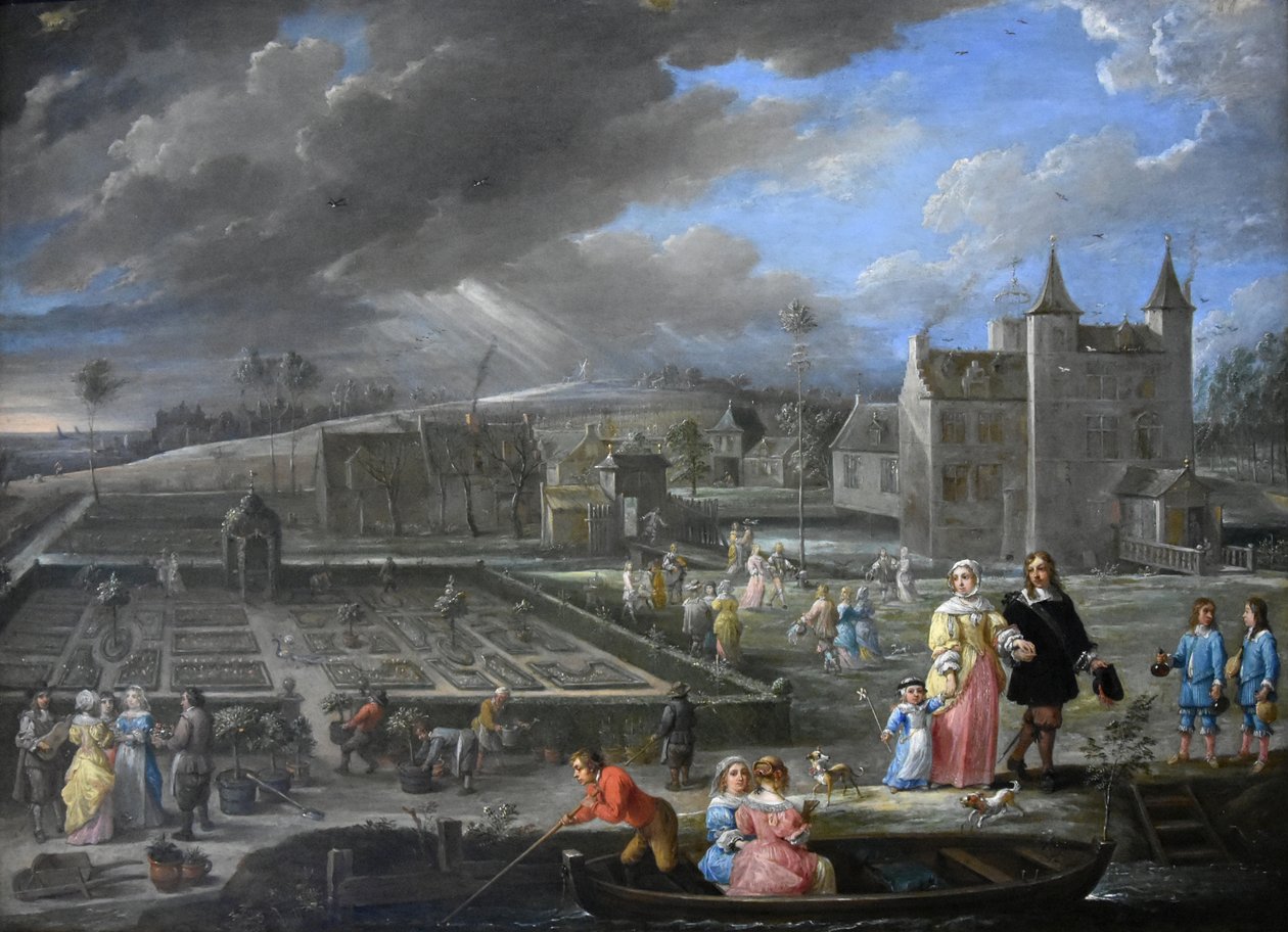 A négy évszak (tavasz) alkotó: David Teniers the Younger