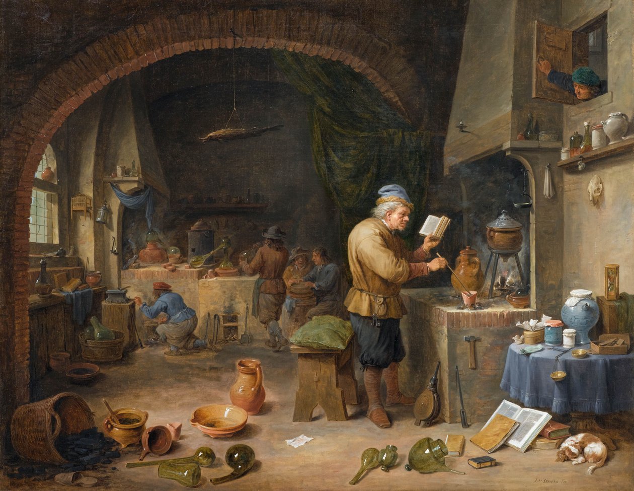 Az alkimista alkotó: David Teniers the Younger