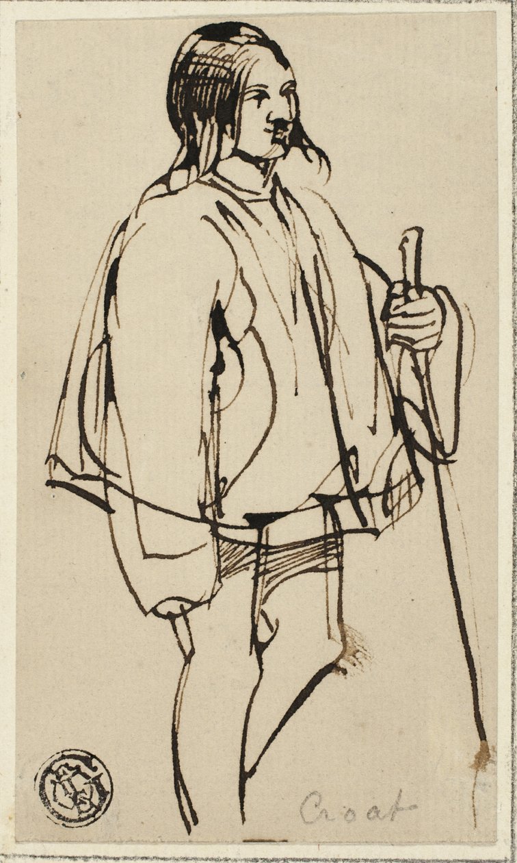 horvát paraszt alkotó: David Wilkie