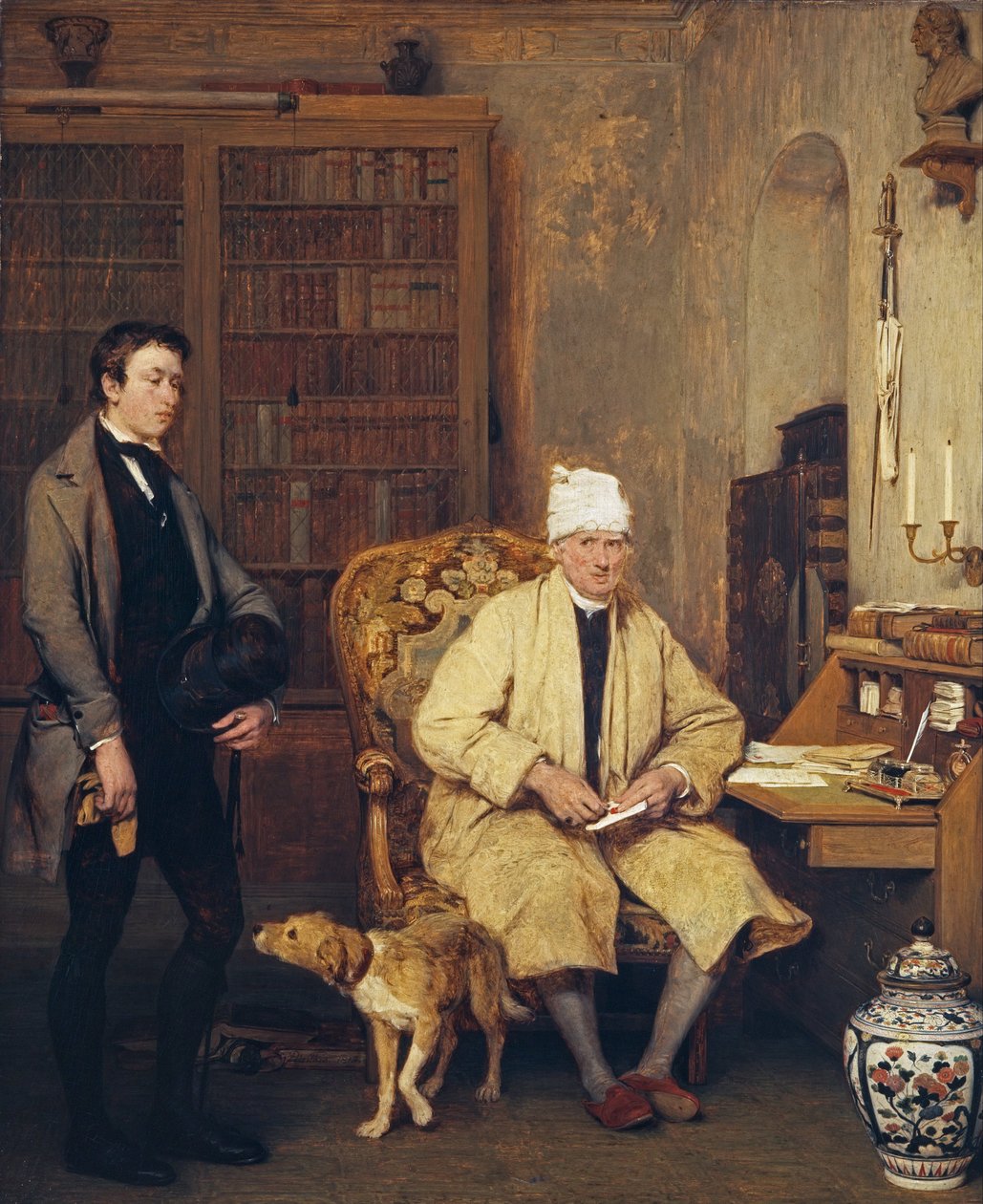 A Bevezető levél alkotó: David Wilkie
