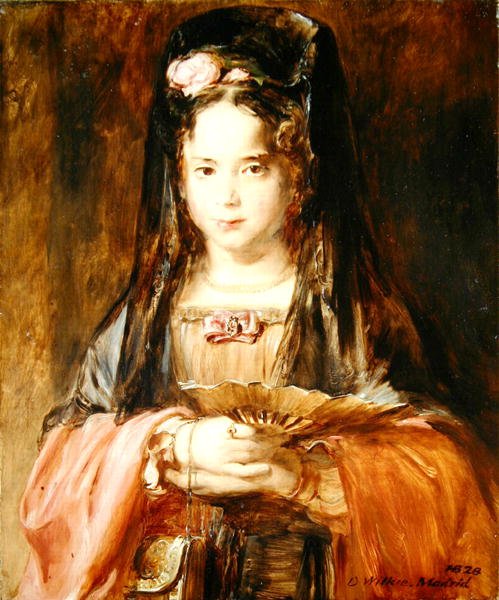 A spanyol lány alkotó: David Wilkie