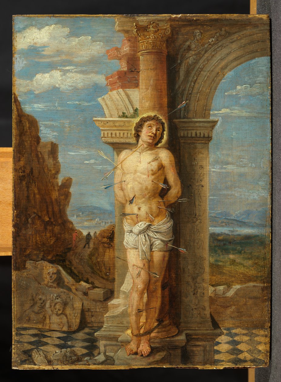 Szent Sebestyén, Andrea Mantegna után alkotó: David Teniers the Younger