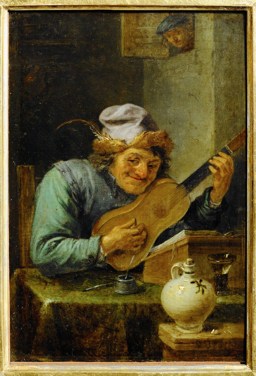 A gitáros ... alkotó: David the Younger Teniers