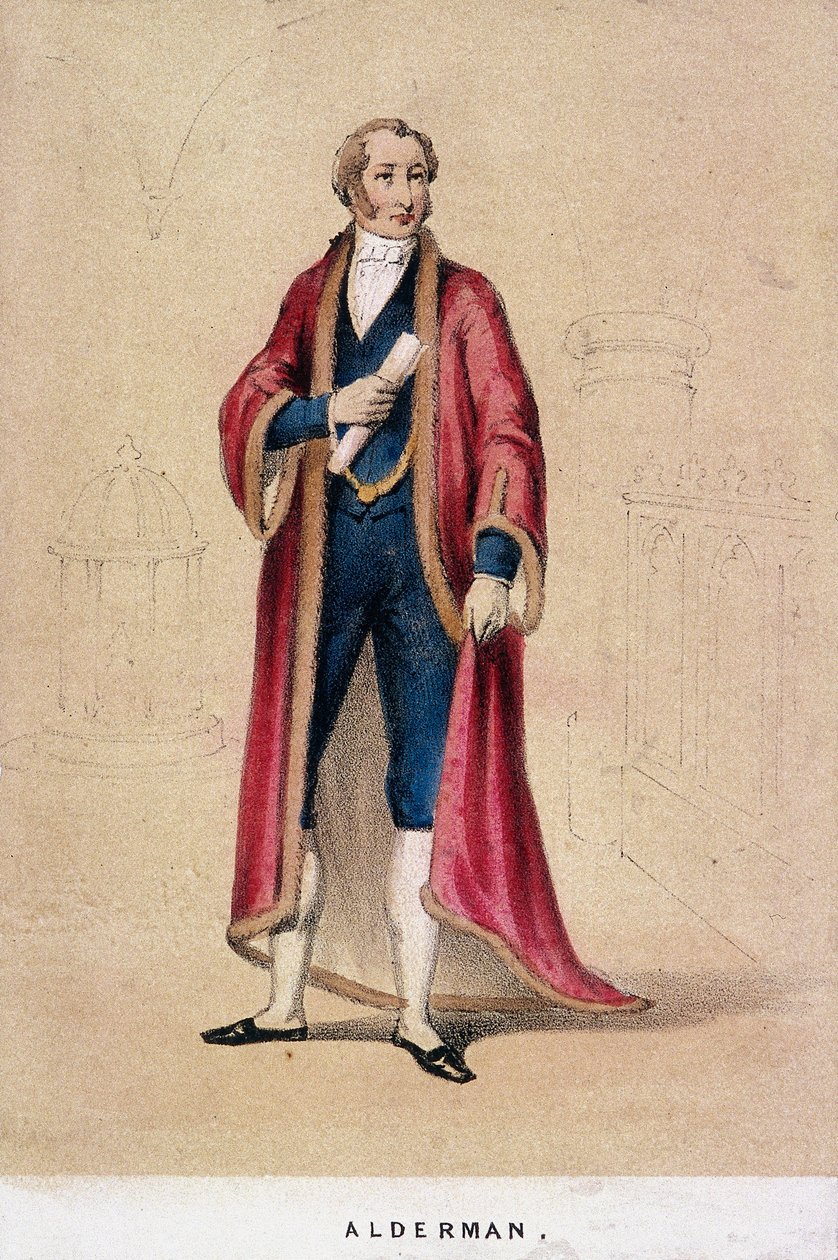 Alderman, 1855 alkotó: Day and Son