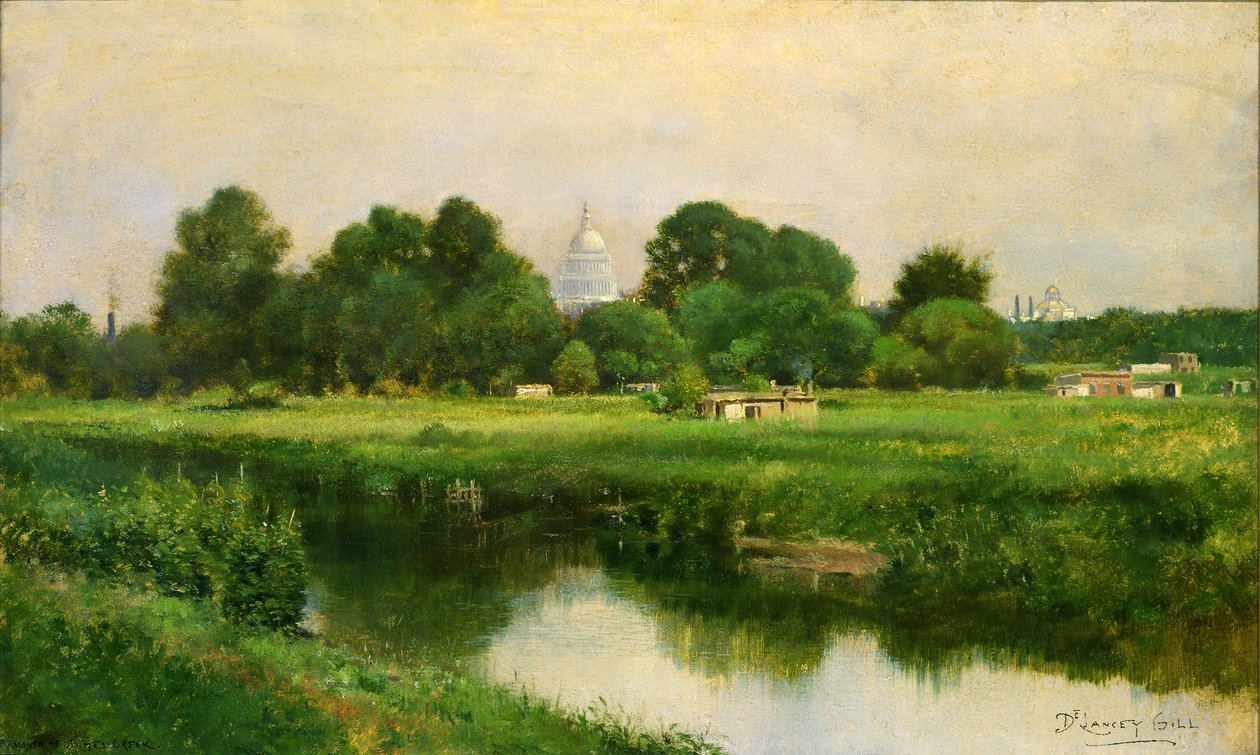 James Creek szája, n.d. alkotó: De Lancey Gill