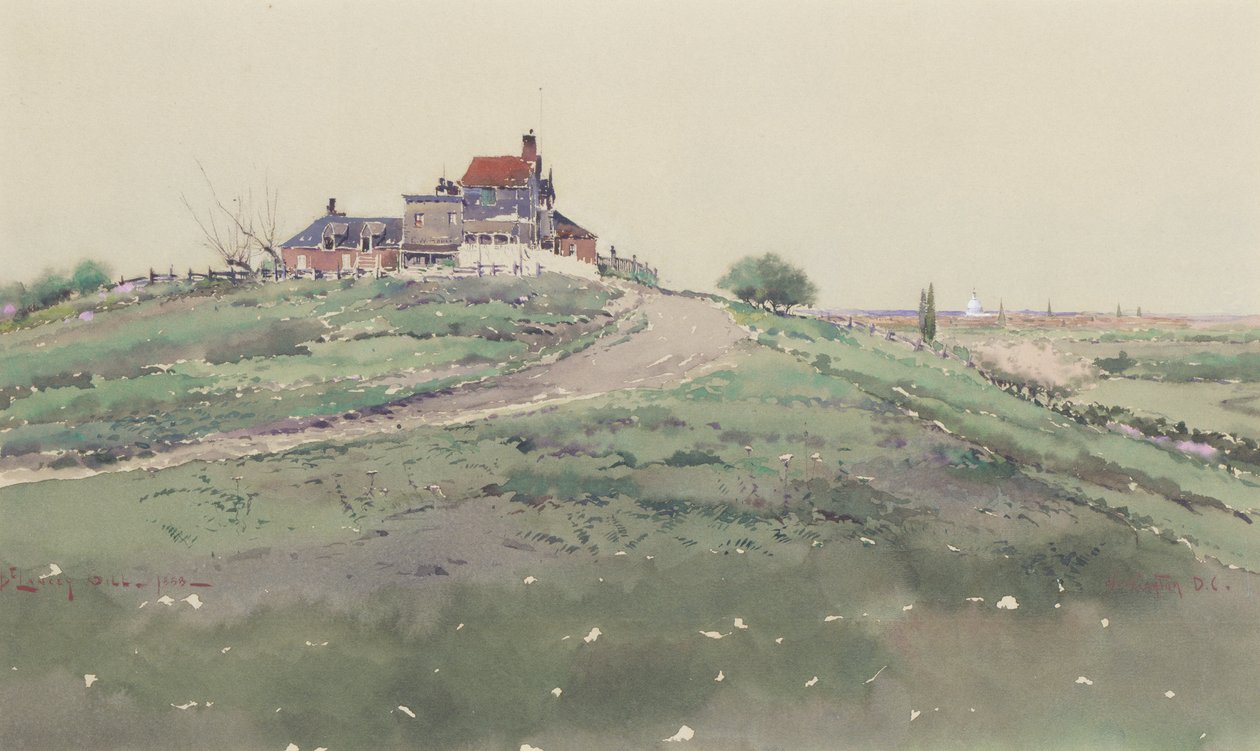 Washington, D.C., 1888. alkotó: De Lancey Gill