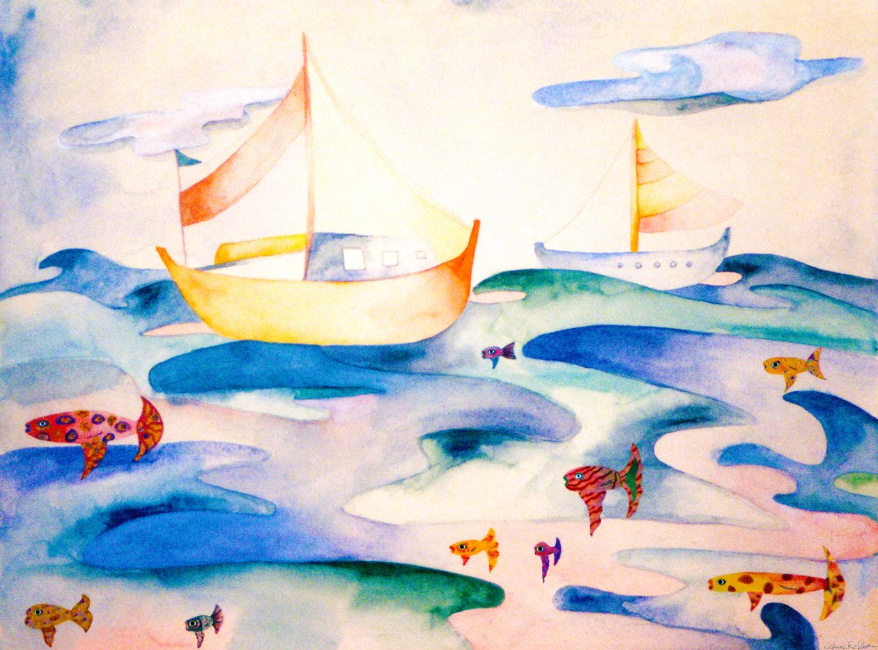 Ocean Puzzle alkotó: Deborah Eve Alastra