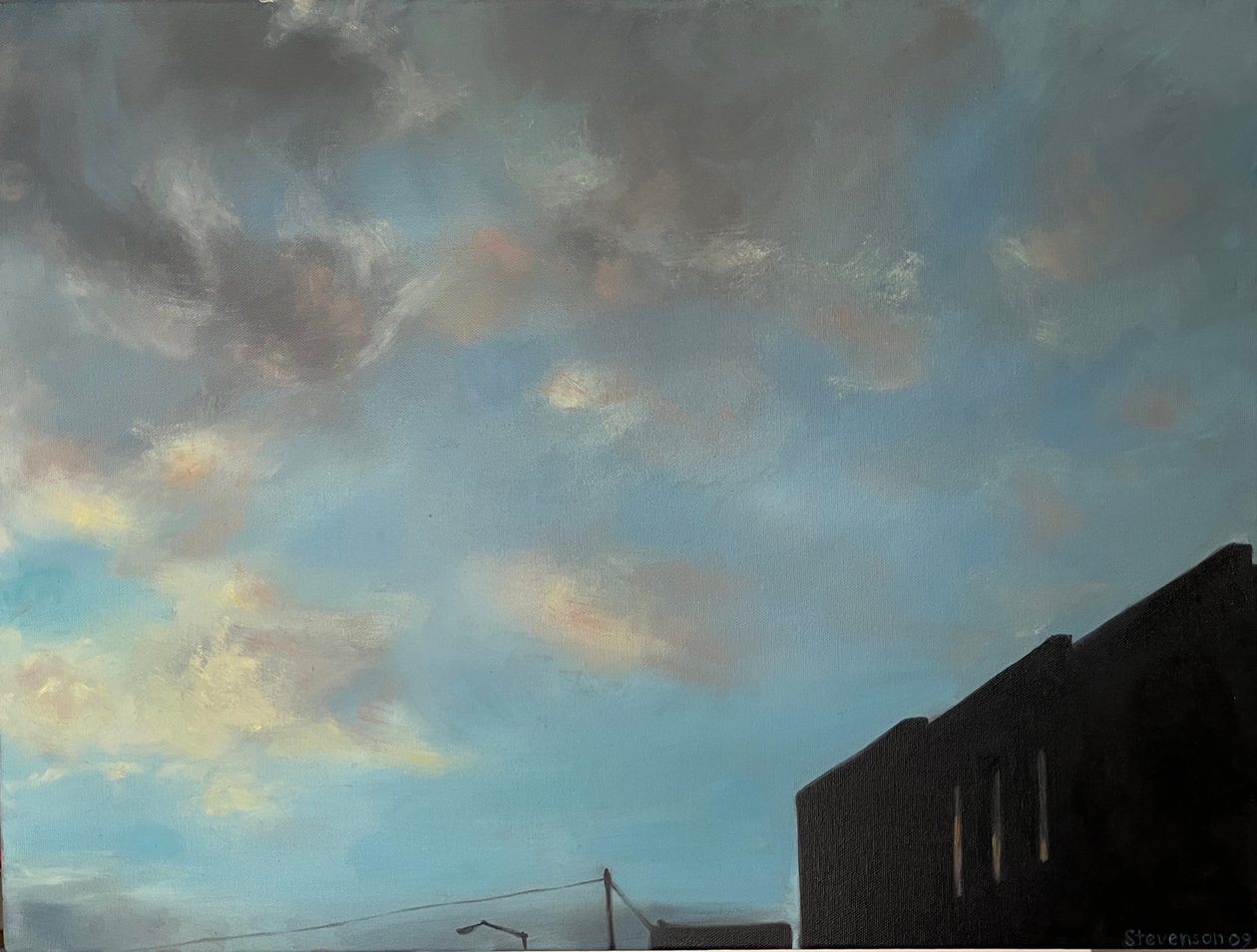 Twilight Windows, 2008 (festmény) alkotó: Deborah Stevenson