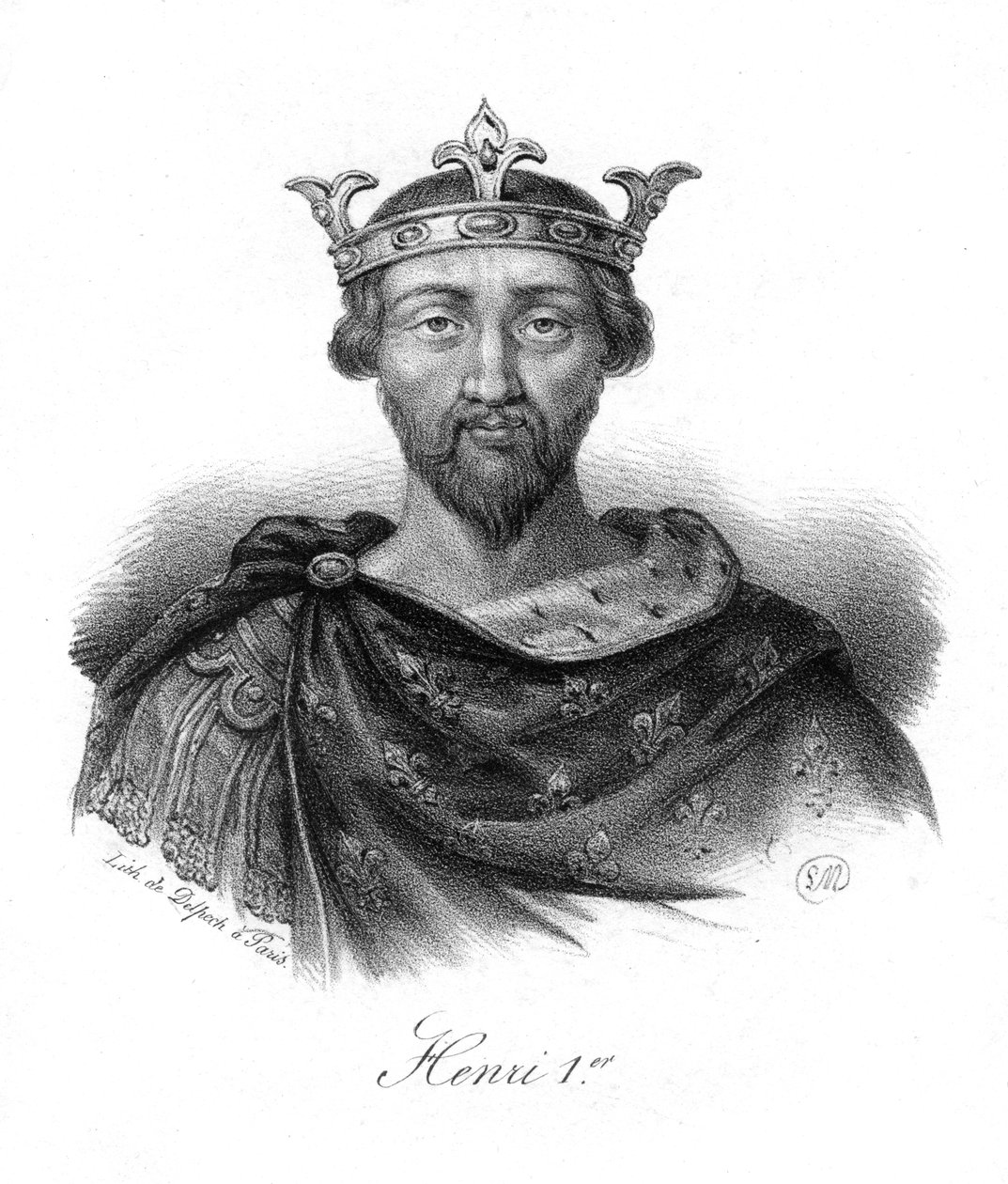 Henri I. angol vagy francia alkotó: Delpech