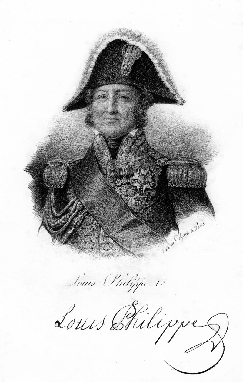 I. Lajos Fülöp francia király, XIX. alkotó: Delpech