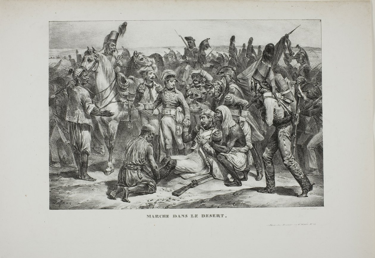 Sivatagi március alkotó: Denis Auguste Marie Raffet