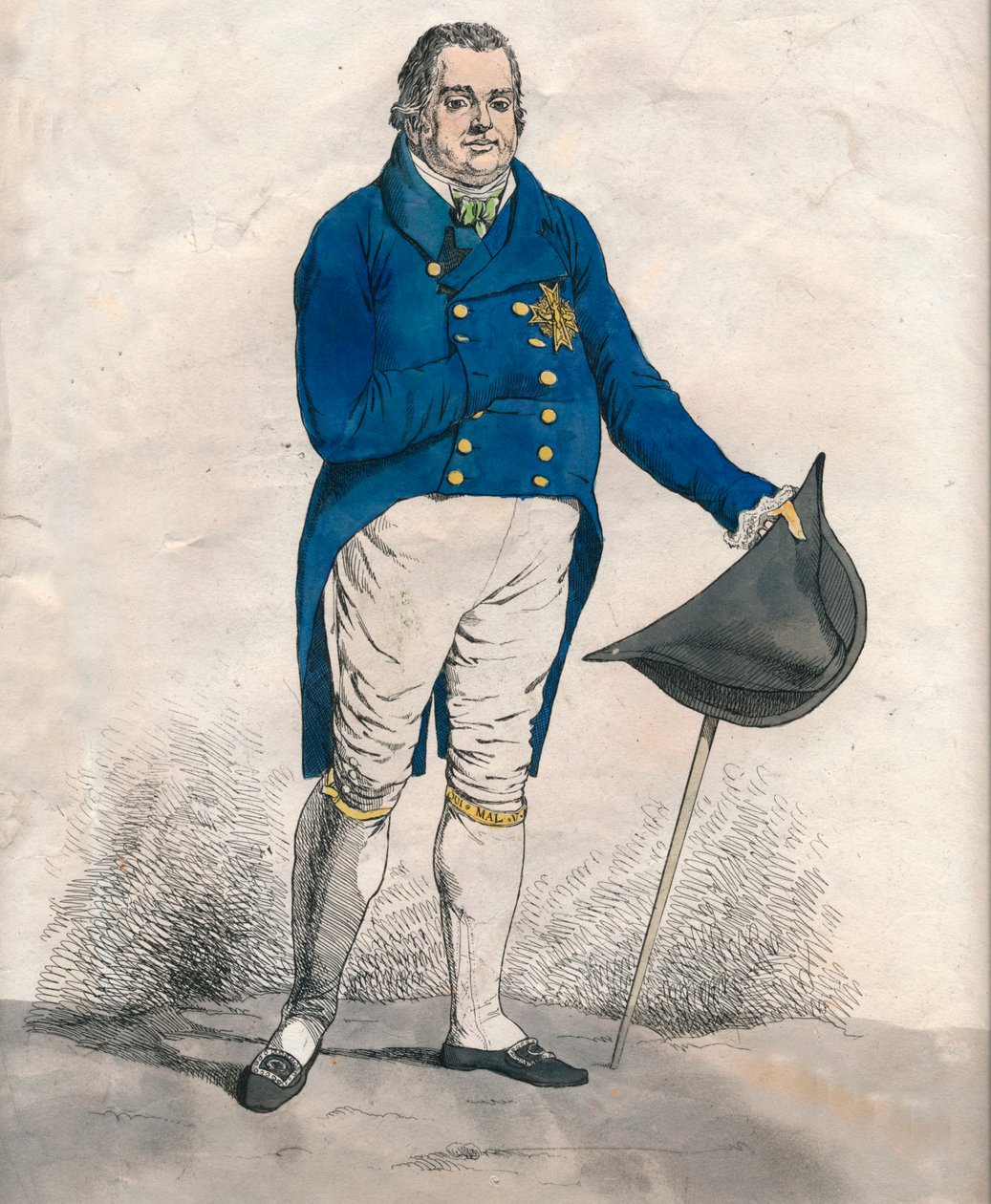 Lajos 18., 1814 alkotó: Denis Dighton