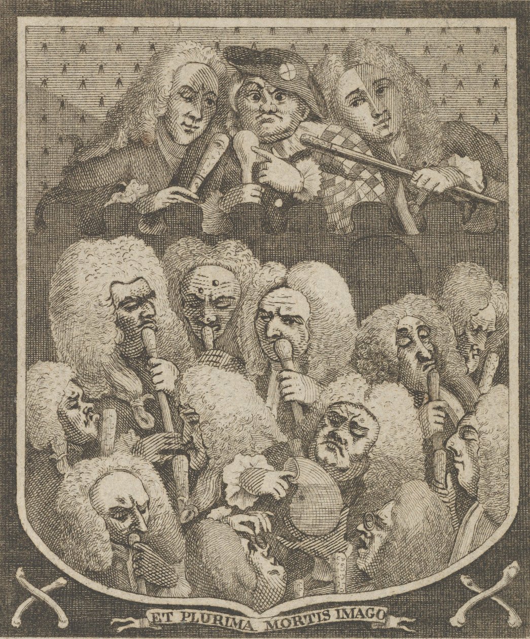 The Company of Undertakers, kb. 1800. alkotó: Dent