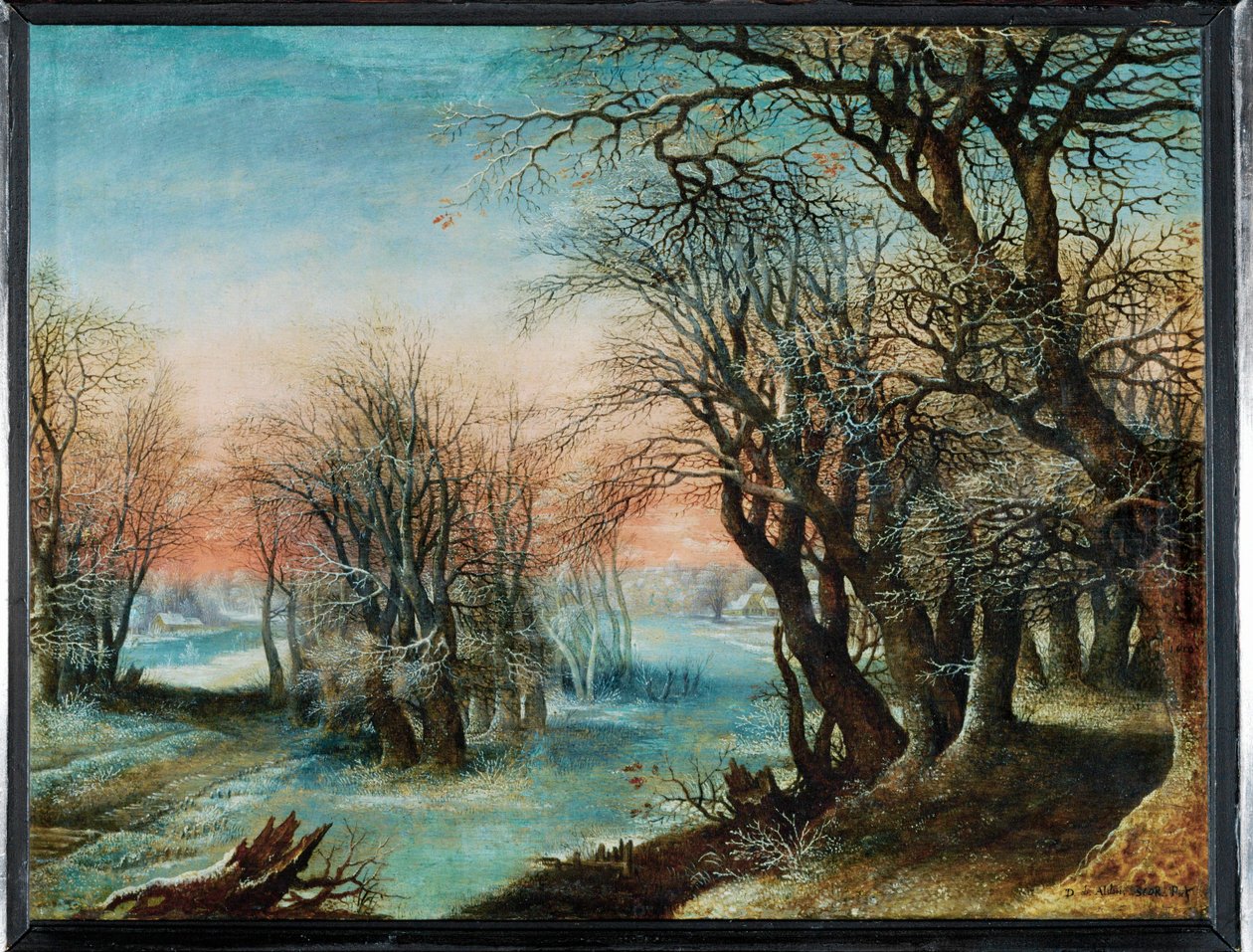 Winterlandscape ... alkotó: Denys van Alsloot