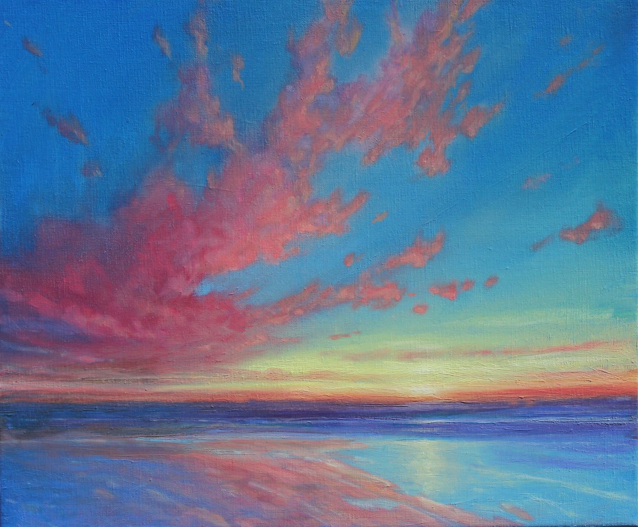 As Evening Falls, 2019 (olaj, vászon) alkotó: Derek Hare