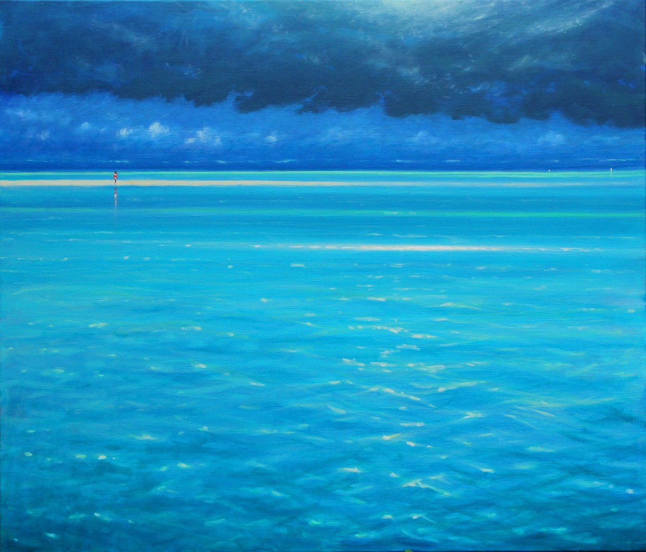 Dreams Of Paradise, 2020 (olaj, vászon) alkotó: Derek Hare