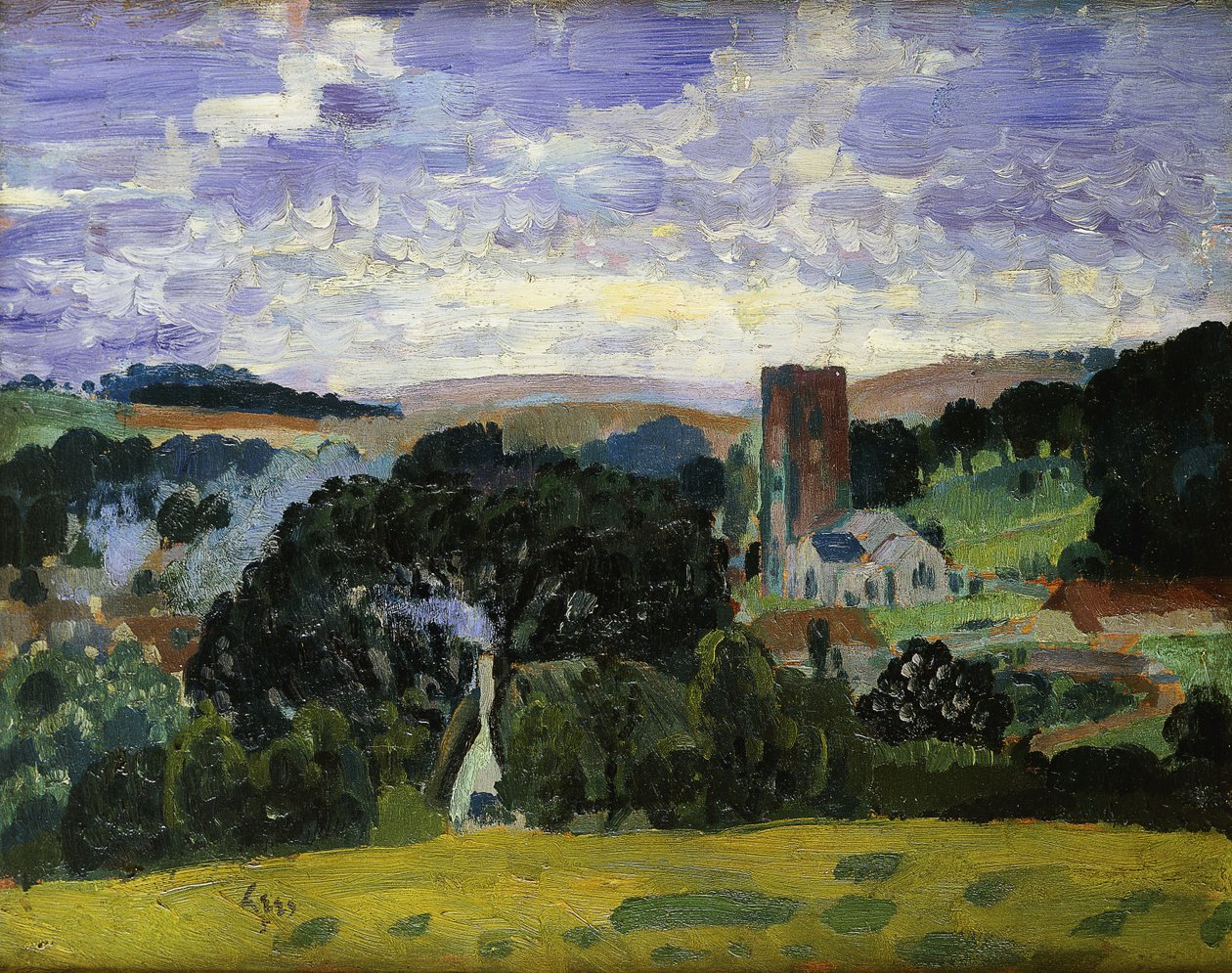 Aldbourne, Wiltshire, alkotó: Derwent Lees