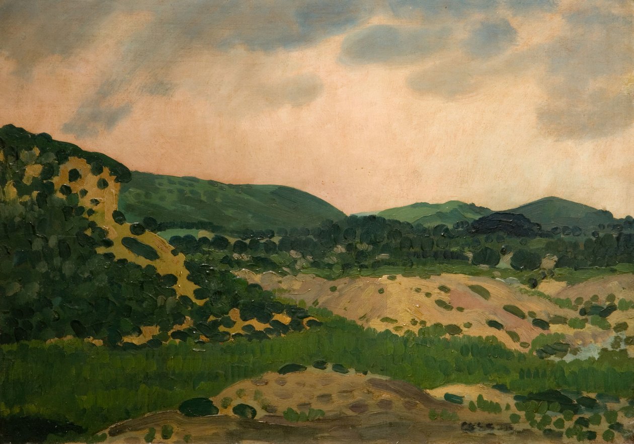 Crich Barrow, 1931. Derbyshire. alkotó: Derwent Lees