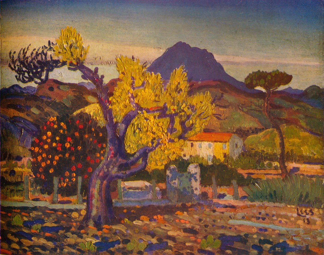 Virágzó körtefa, 1913 1932 alkotó: Derwent Lees