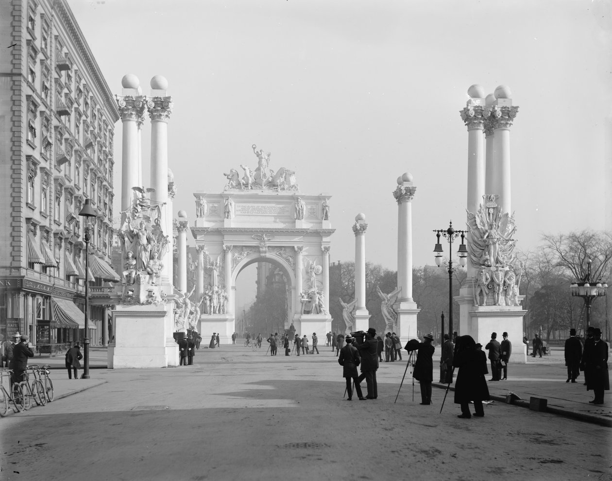 Dewey Arch, New York, NY, 1899-1901 alkotó: Detroit Publishing Co.