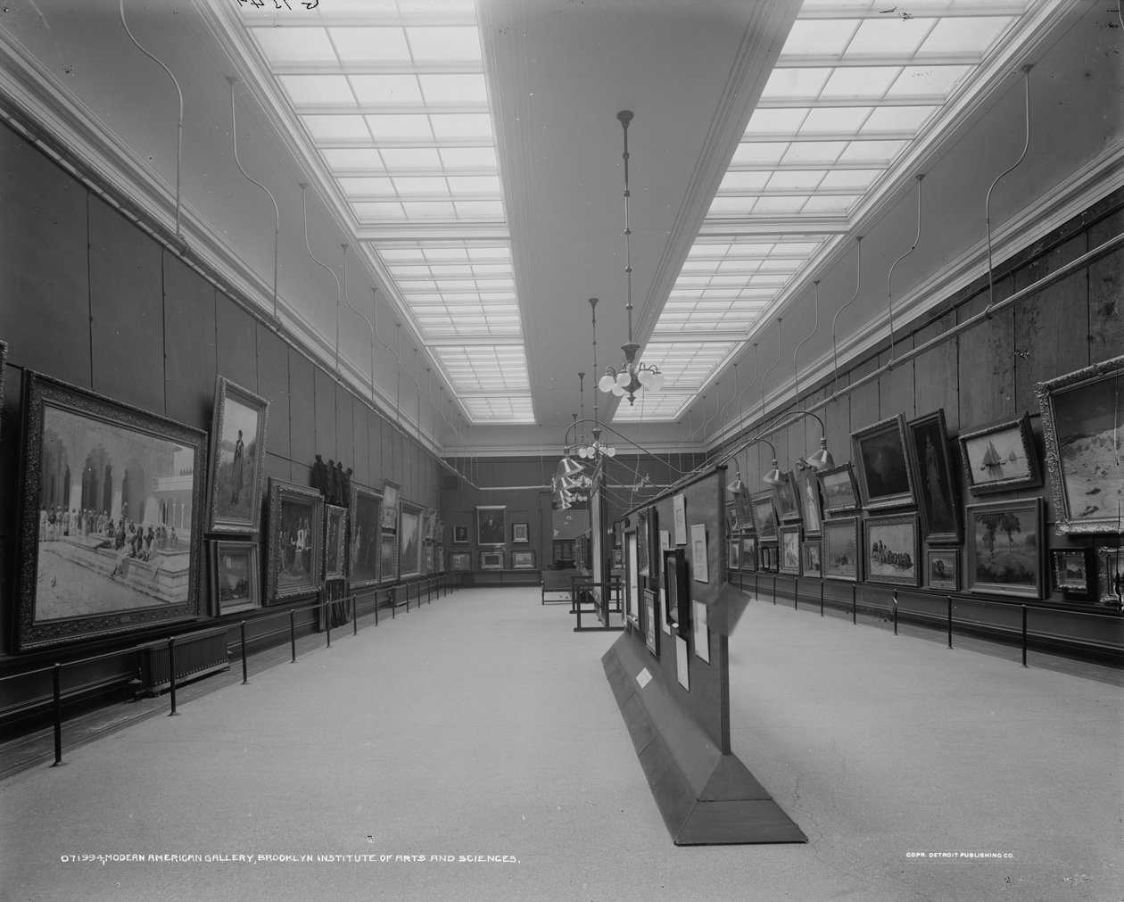 Modern amerikai galéria, Brooklyn Institute of Arts and Sciences, 1905-1915 körül alkotó: Detroit Publishing Co.