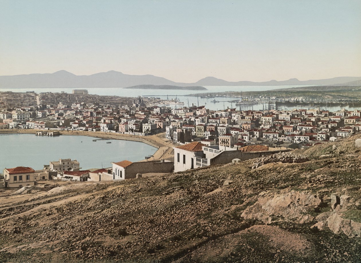 Piraeus kikötője, 1905 alkotó: Detroit Publishing Co.