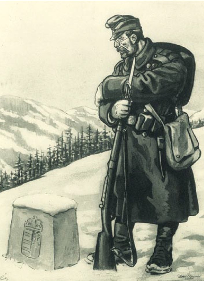 A magyar őrszem alkotó: Dezso Ber