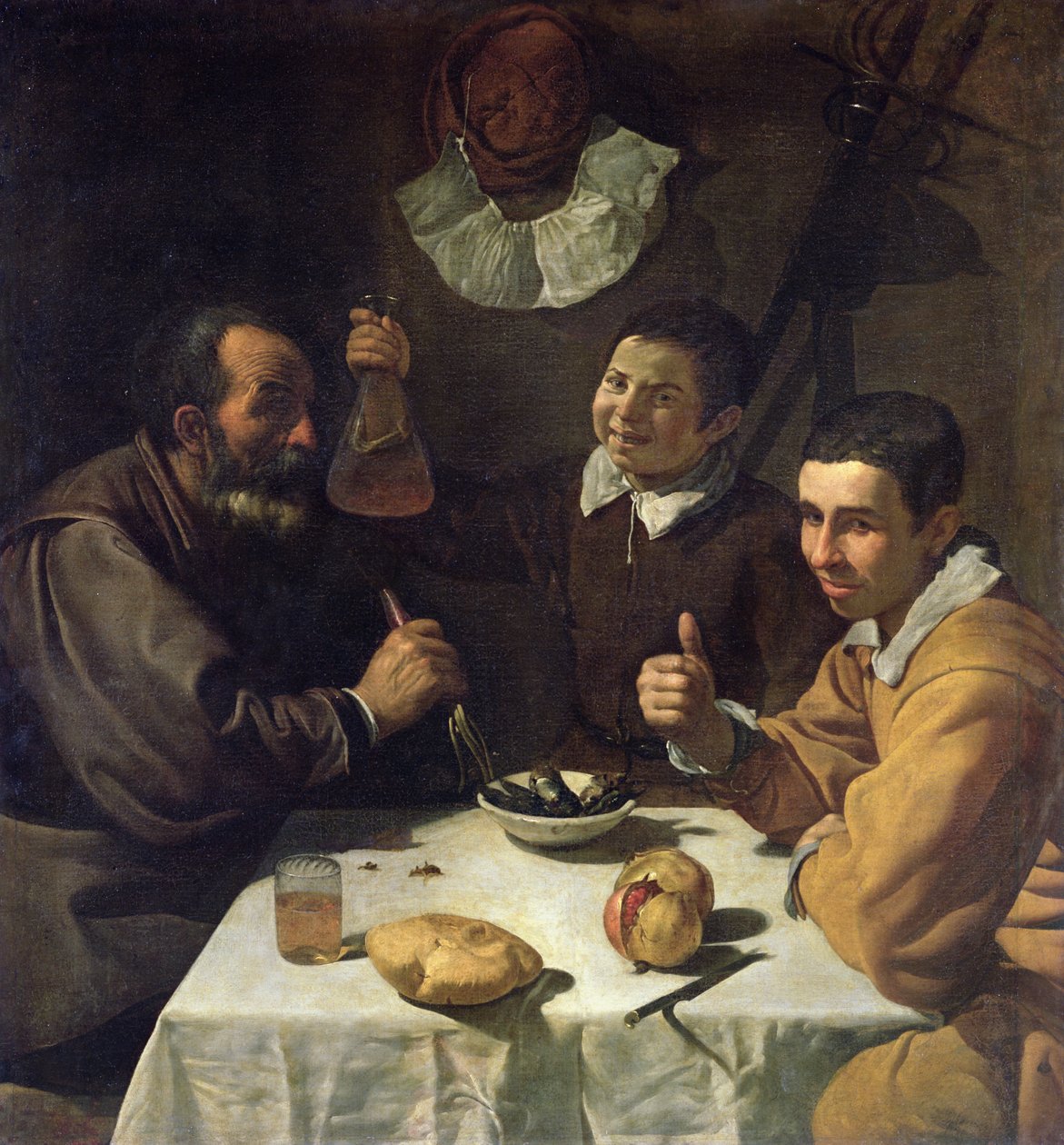 Ebéd, 1617 körül alkotó: Diego Velázquez