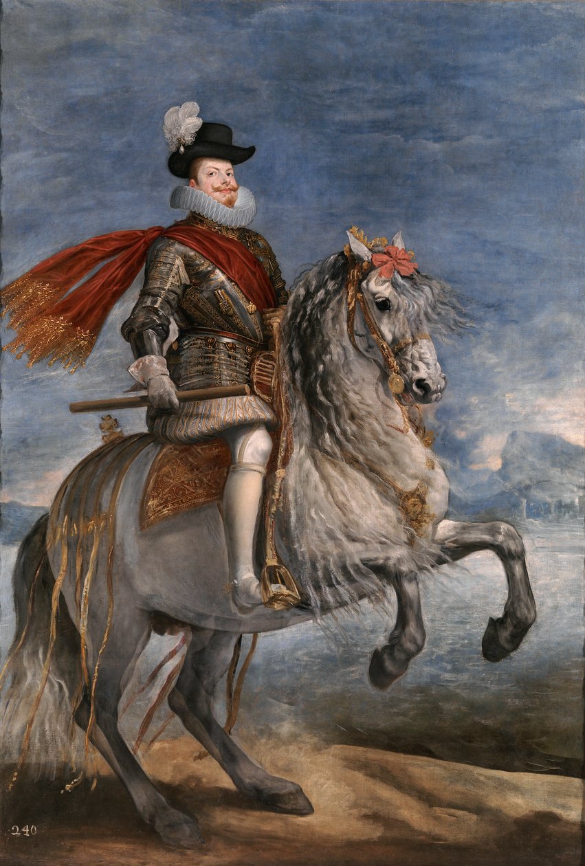 Fülöp lóháton alkotó: Diego Velázquez