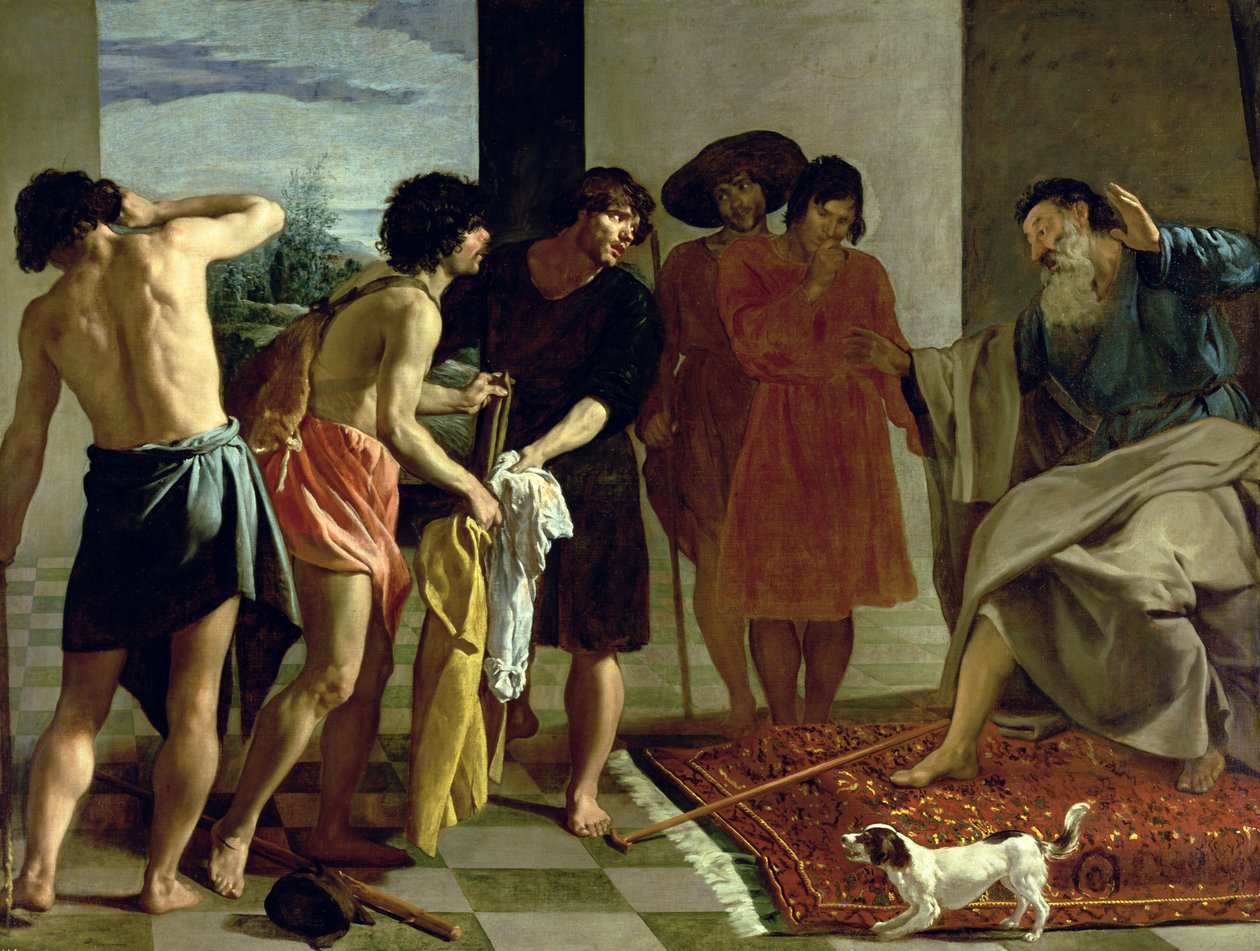 József kabátja, 1630 alkotó: Diego Velázquez