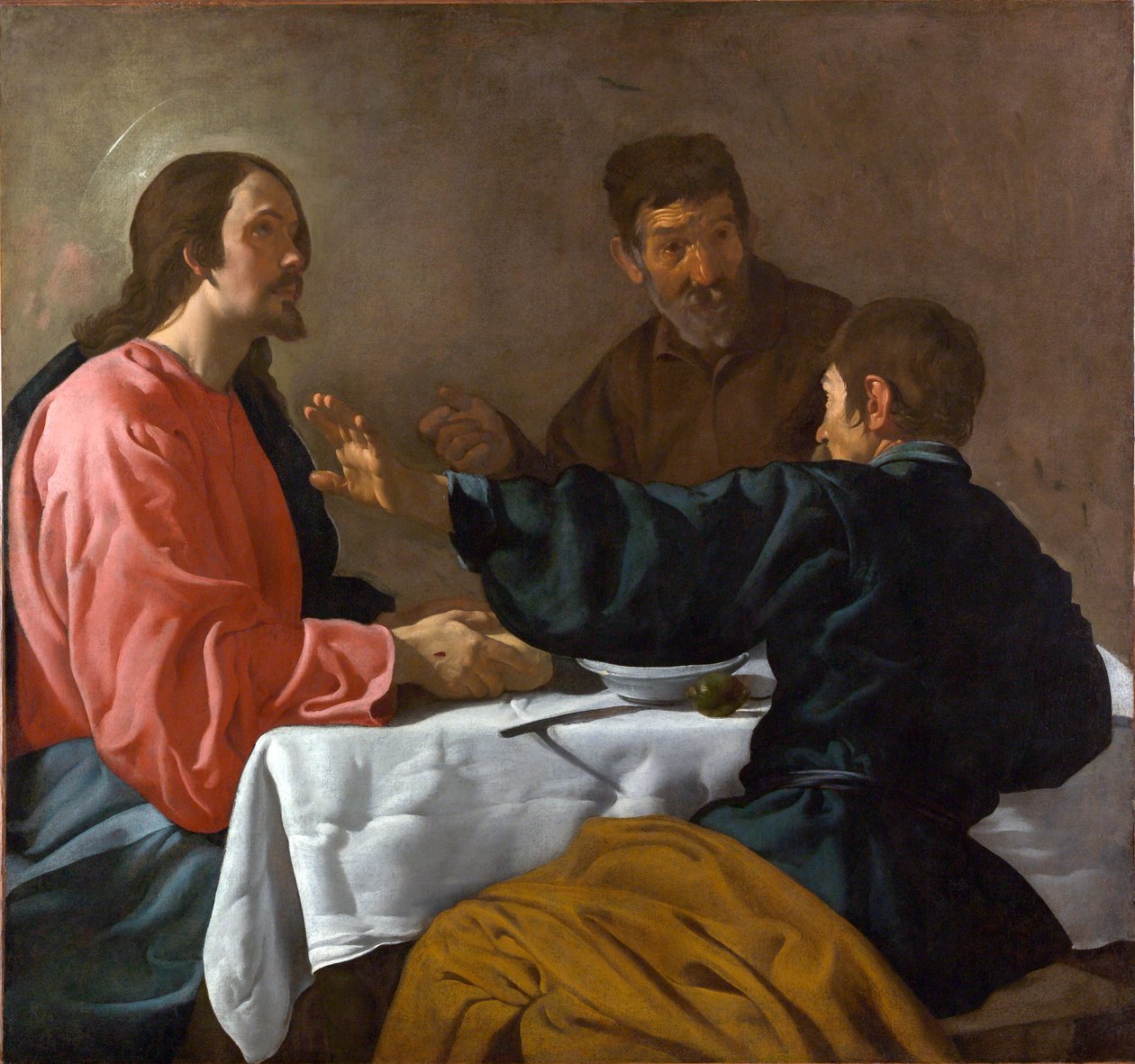 Emmaus vacsora alkotó: Diego Velázquez