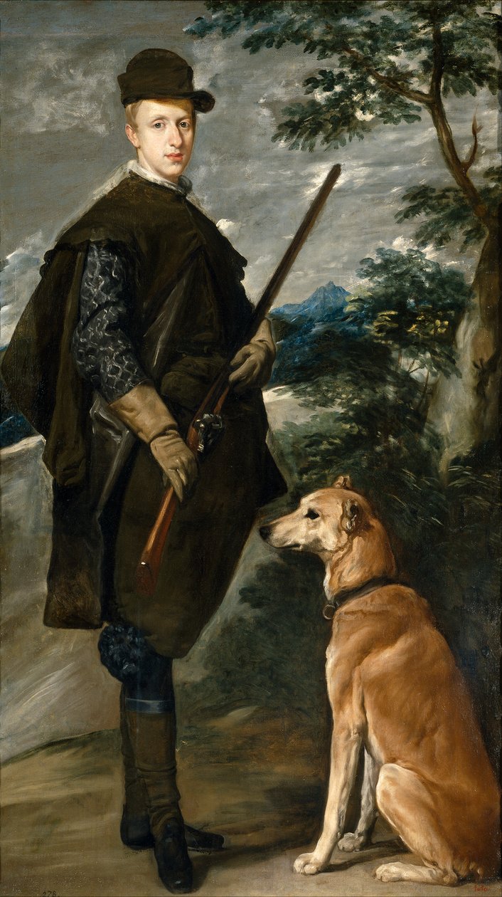 Infdin Ferdinand osztrák bíboros portréja alkotó: Diego Velázquez
