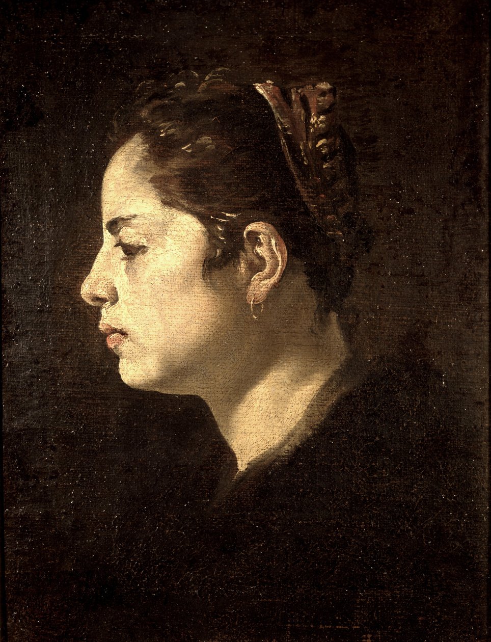 Egy lány feje alkotó: Diego Velázquez