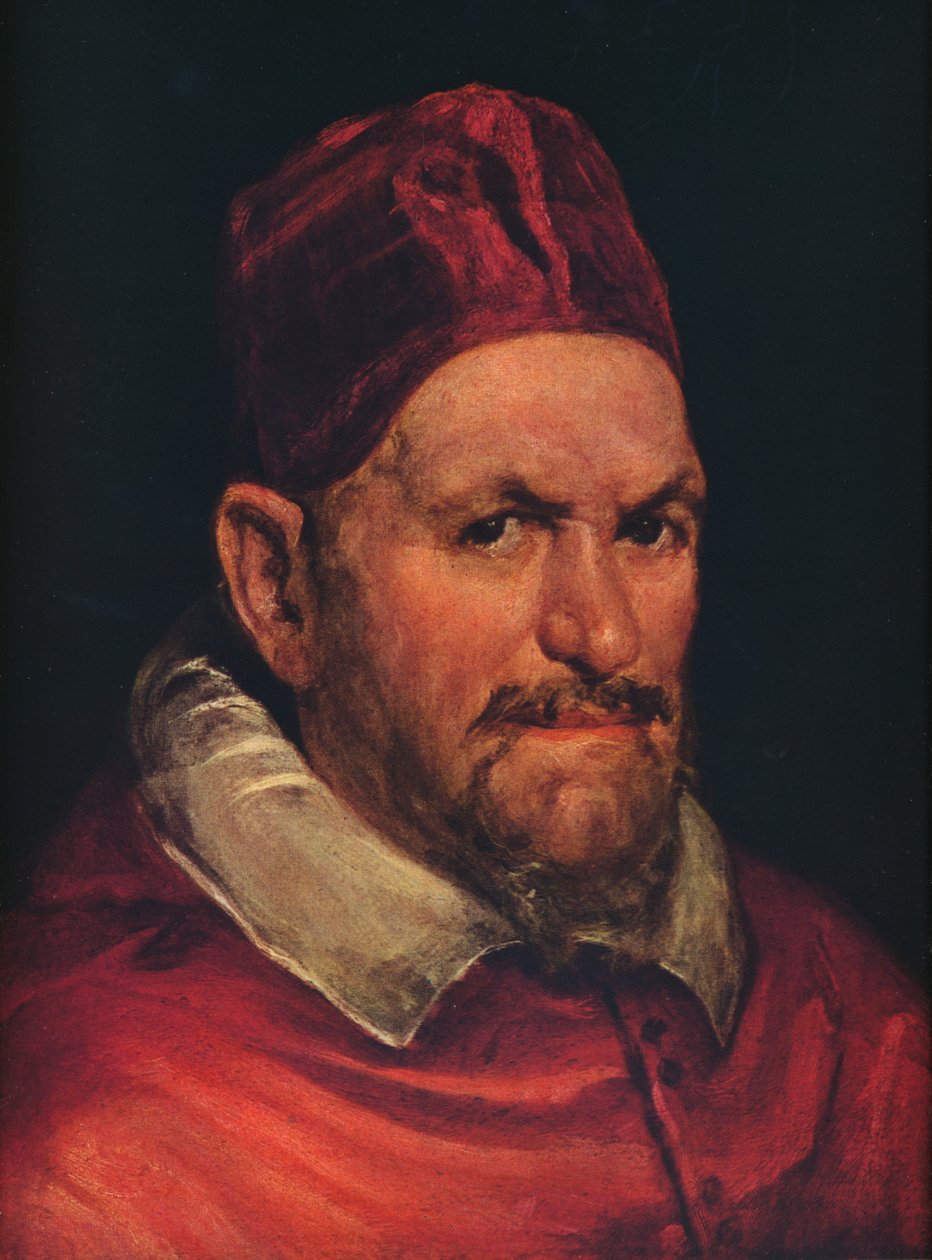 Innocent X pápa, 1650 alkotó: Diego Velázquez