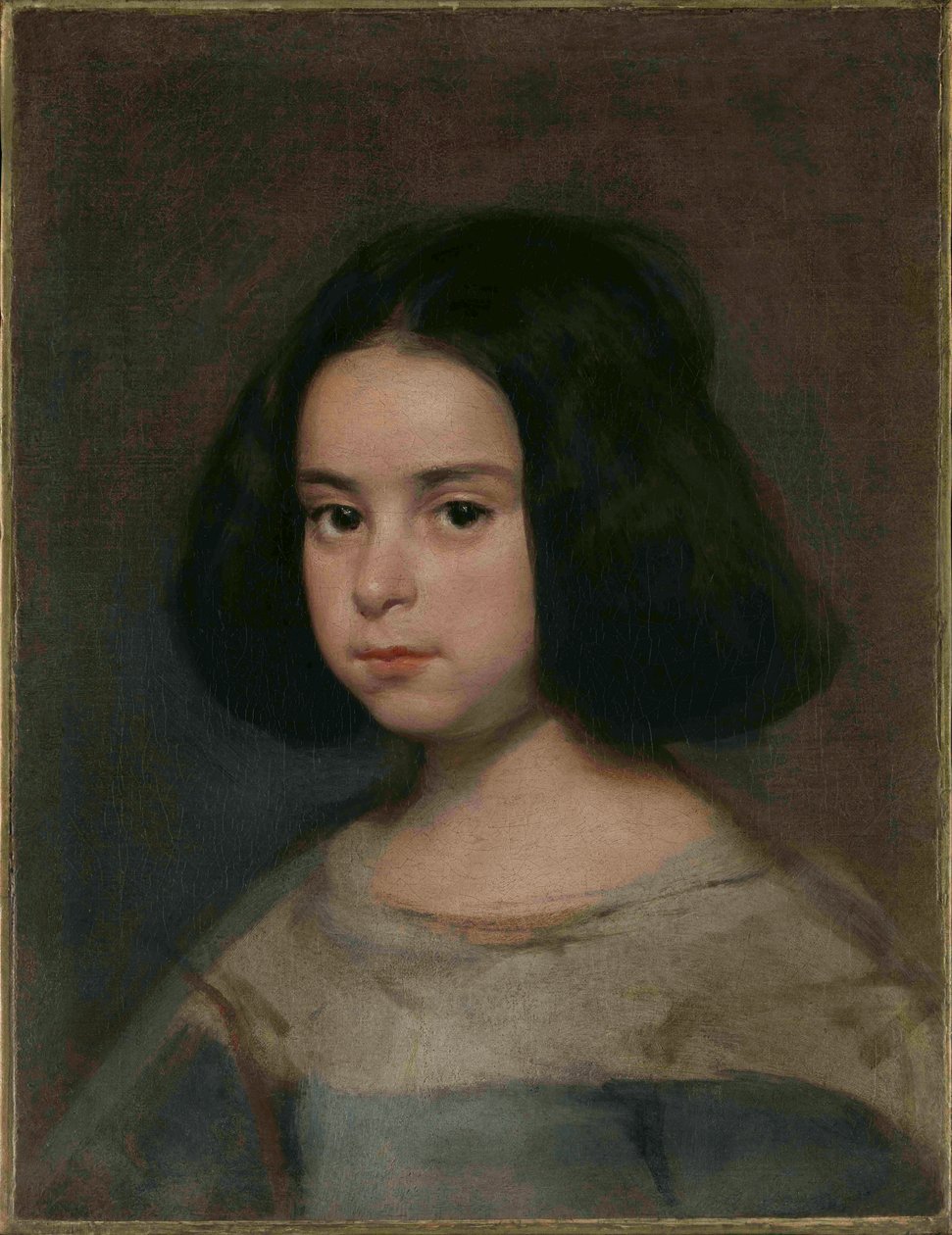 Lányportré, kb. 1639-1641. alkotó: Diego Velázquez