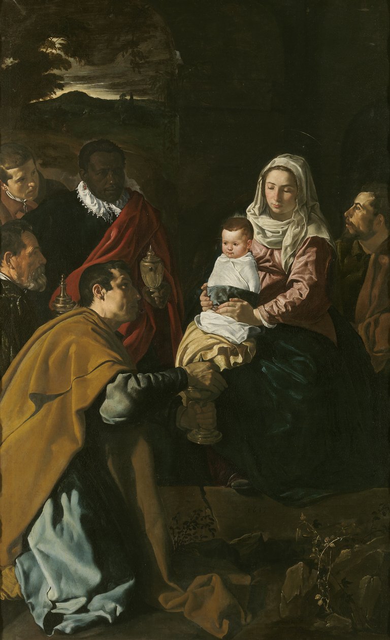 A mágusok imádása, 1619 alkotó: Diego Velázquez