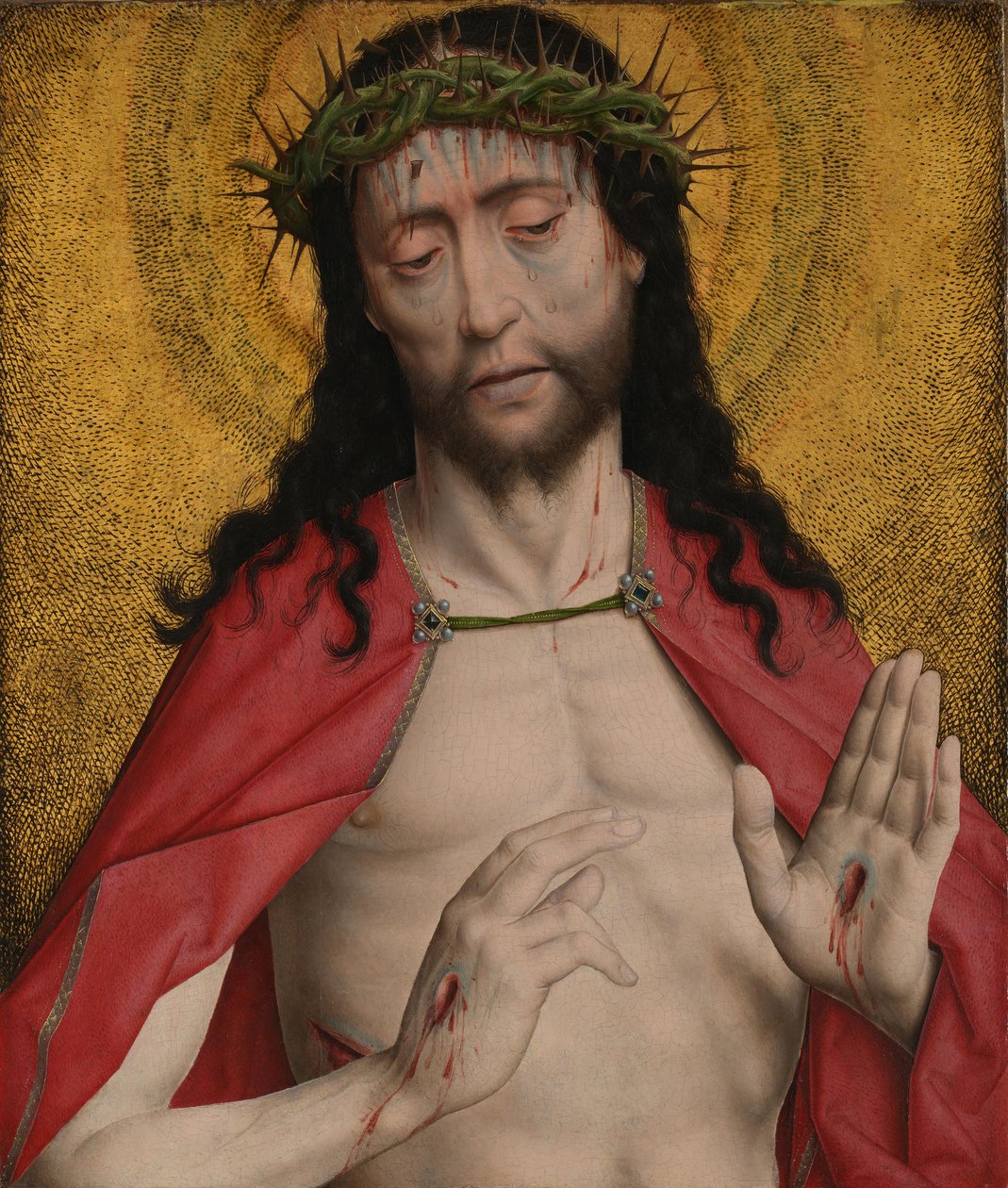 Krisztus töviskoronás alkotó: Dieric Bouts