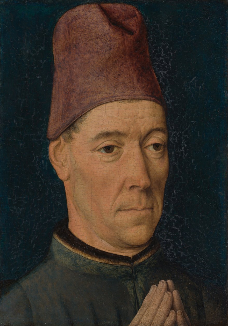 Férfi portréja, kb. 1470. alkotó: Dieric Bouts
