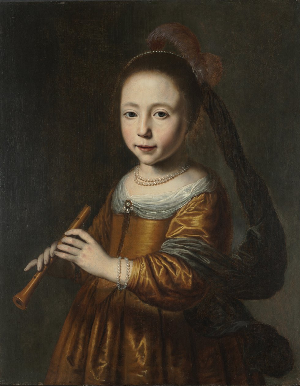 Erzsébet Spiegel portréja, 1639 alkotó: Dirck Santvoort