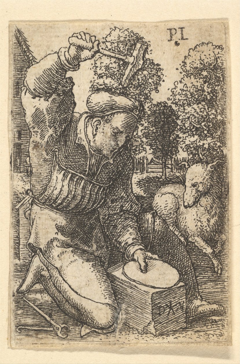 A Smith, 1520-25. alkotó: Dirck Vellert