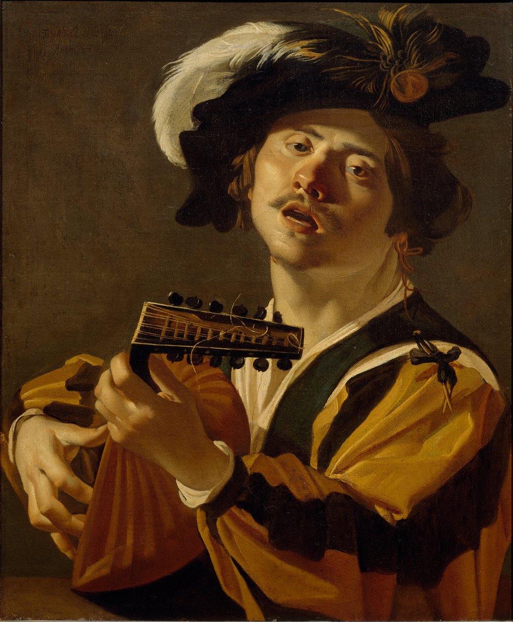A lantos alkotó: Dirck van Baburen