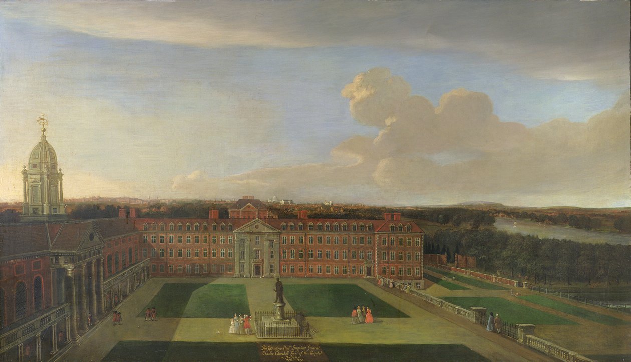 Királyi Kórház, Chelsea, 1717 alkotó: Dirk Maes