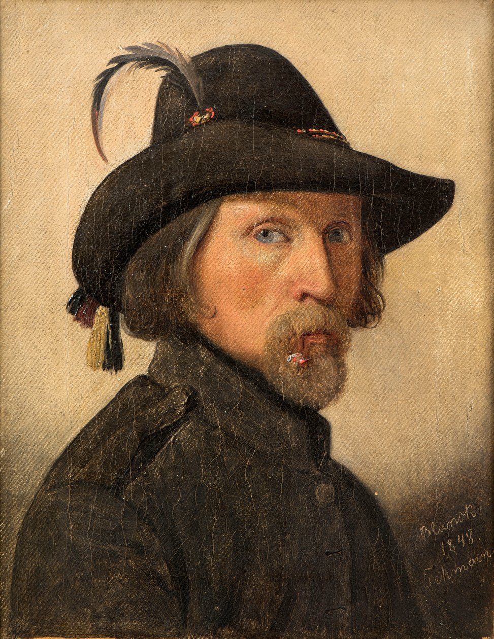 Önarckép légiósként, 1848. alkotó: Ditlev Blunck