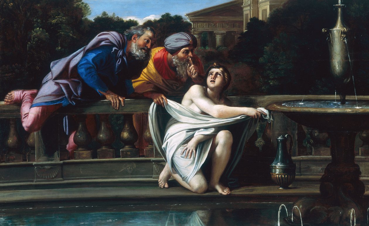 Susanna és a vének alkotó: Domenichino